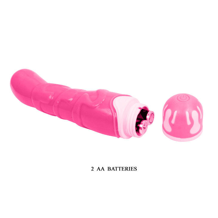 VIBRATORE REALISTICO ROSA, IMPERMEABILE, 10 FUNZIONI VIBRAZIONE