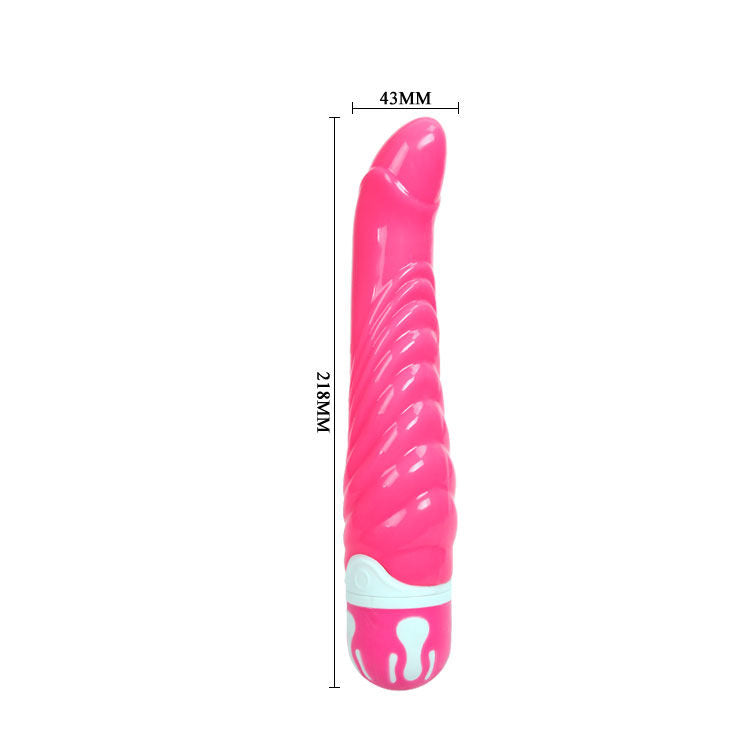 BAILE - THE REALISTIC COCK  VIBRATORE PUNTO G   21,8 CM ROSA