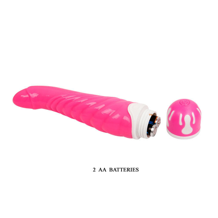 BAILE - THE REALISTIC COCK  VIBRATORE PUNTO G   21,8 CM ROSA