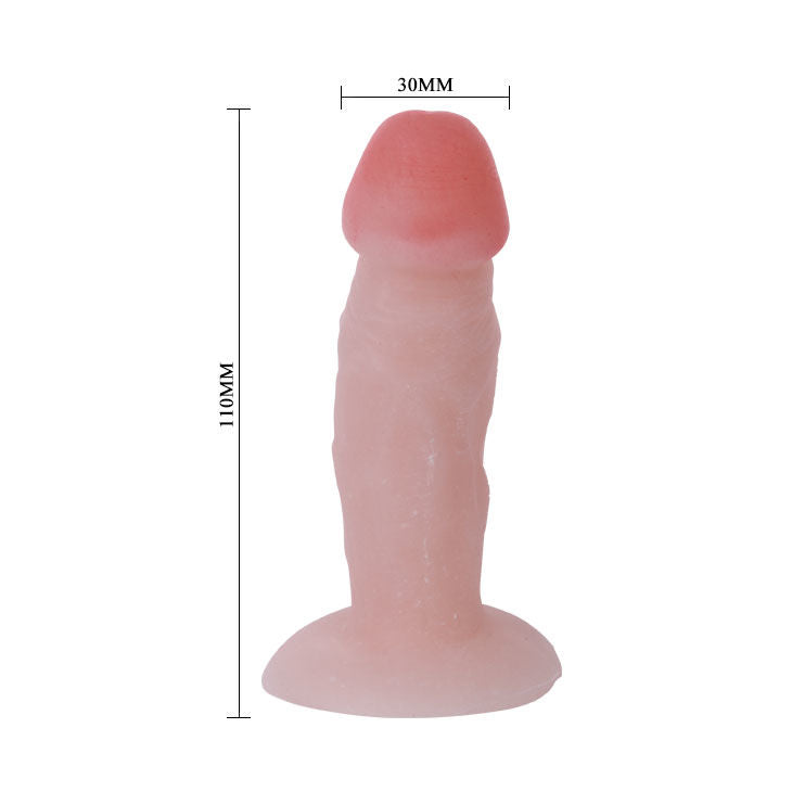 PLUG ANALE CON DESIGN DILDO REALISTICO IL PICCOLO PENE 11 CM