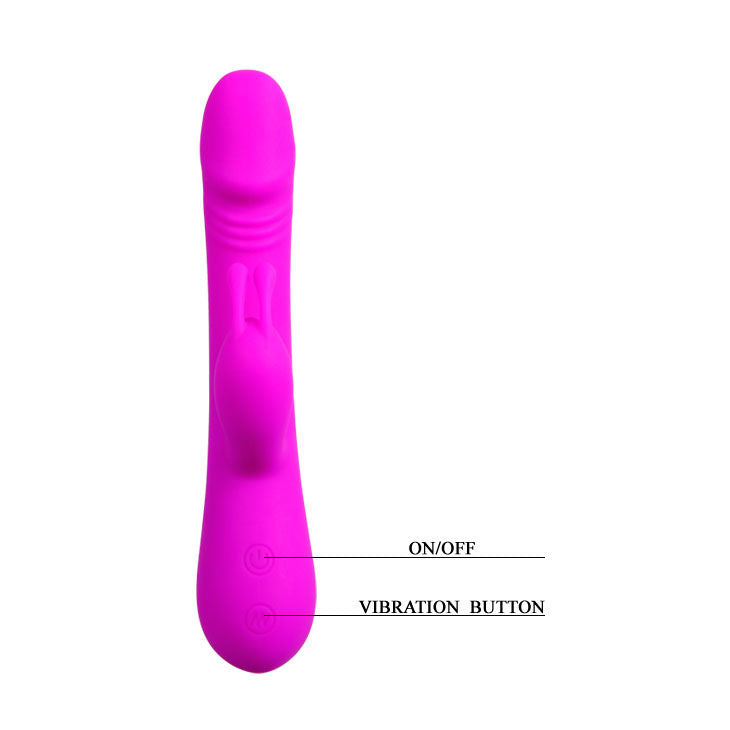 PRETTY LOVE - VIBRATORE FLIRTATION CLEMENT CON RABBIT