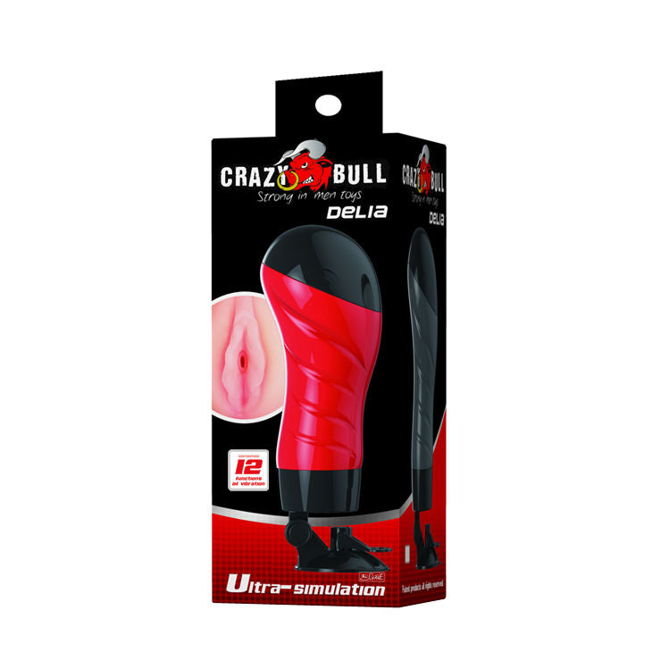 CRAZY BULL - MASTURBATORE CON VAGINA BASE CON VENTOSA