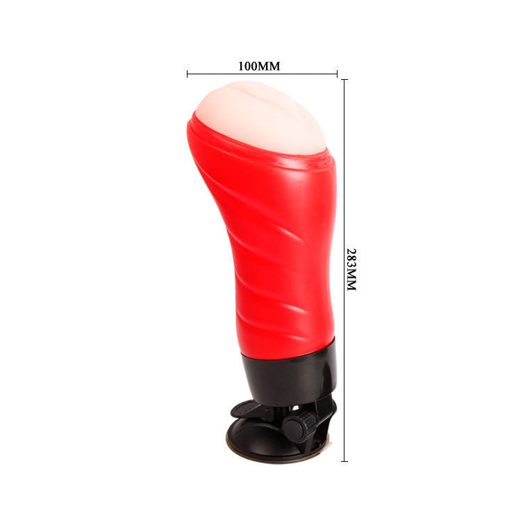 CRAZY BULL - MASTURBATORE CON VAGINA CON CONTROLLO VOCALE E BASE CON VENTOSA