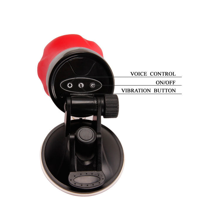 CRAZY BULL - FLORA MASTURBATORE VOCALE CON VAGINA E BASE CON VENTOSA