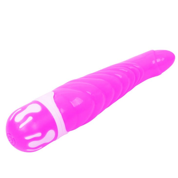 BAILE - THE REALISTIC COCK VIBRATORE PUNTO G  21,8 CM LILLA