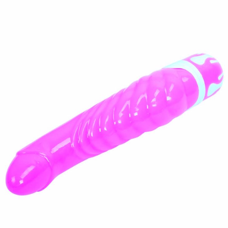BAILE - THE REALISTIC COCK VIBRATORE PUNTO G  21,8 CM LILLA