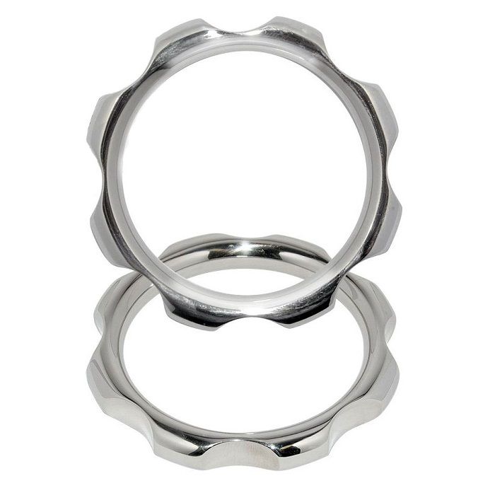 METAL HARD - ANELLO TORQUE IN METALLO PER PENE E TESTICOLI 50 MM
