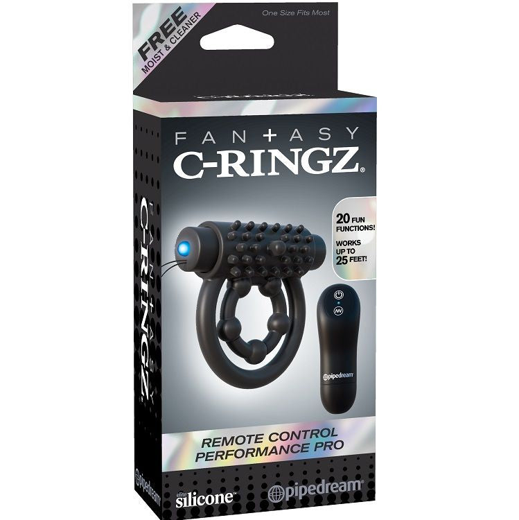 FANTASY C-RINGZ - PERFORMANCE PRO ANELLO PENE CON BULLET E TELECOMANDO