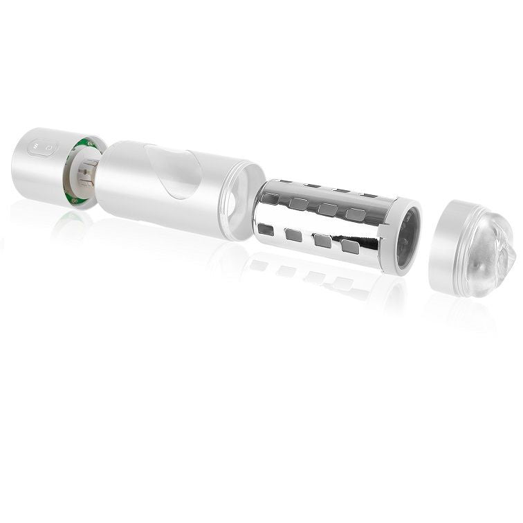 MASTURBATORE AUTOMATICO VIBRANTE, ROTAZIONE REALISTICA, RICARICABILE USB