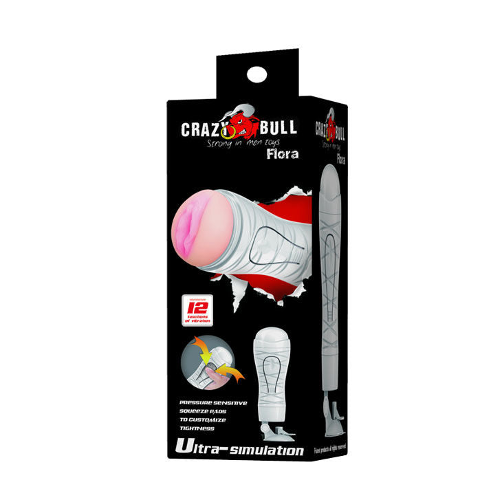 CRAZY BULL - FLORA MASTURBATORE CON VAGINA RICARICABILE
