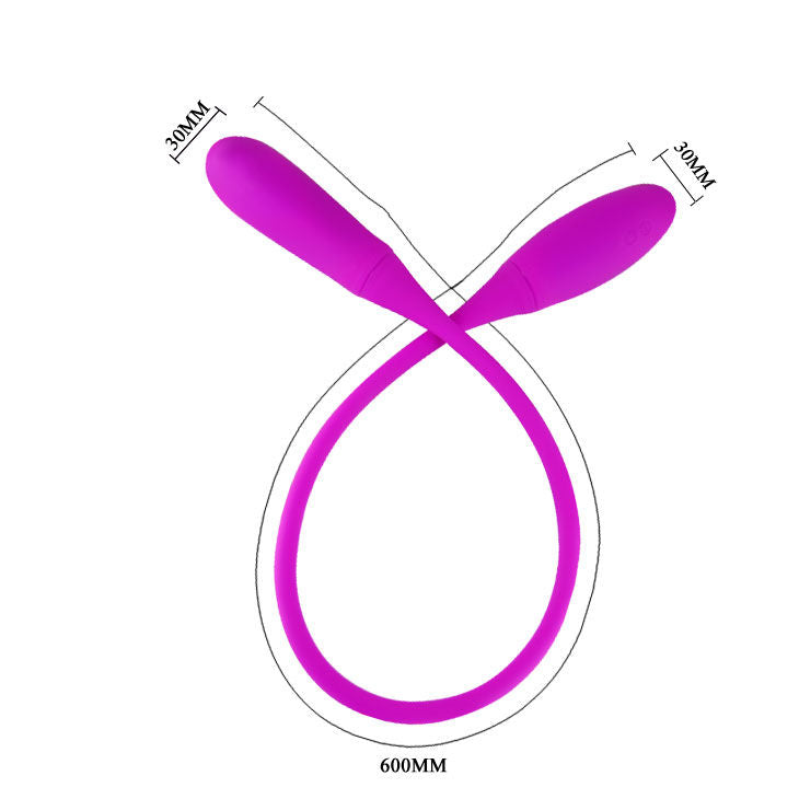 PRETTY LOVE - VIBRATORE E SOLLETICATORE SMART SNAKY VIBE