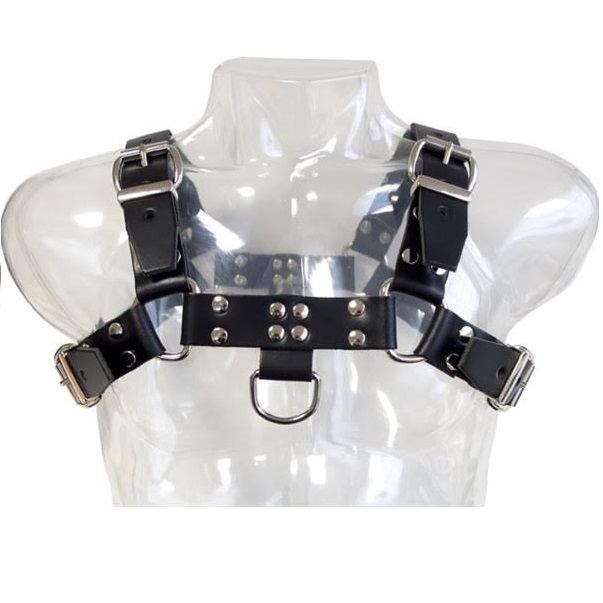 LEATHER BODY - HARNESS A CATENA IN PELLE MOD III