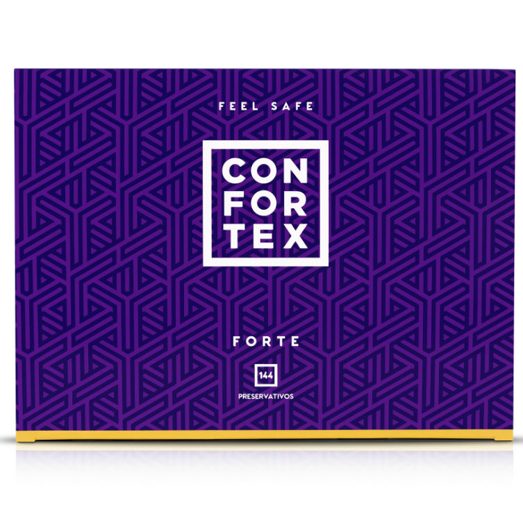 CONFORTEX NATURE FORTE- PRESERVATIVI 144 UNITÀ