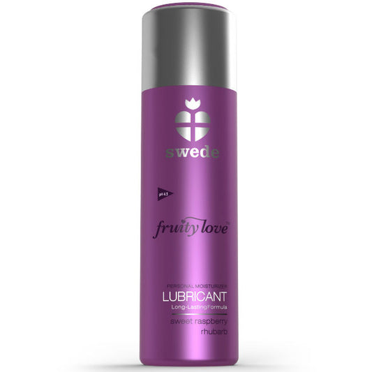 SWEDE FRUITY LOVE - LUBRIFICANTE  LAMPONE RABARBARO 100 ML