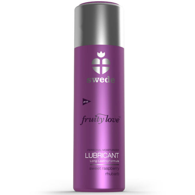 SWEDE - LUBRIFICANTE FRUITY LOVE AROMA LAMPONE E RABARBARO 50 ML
