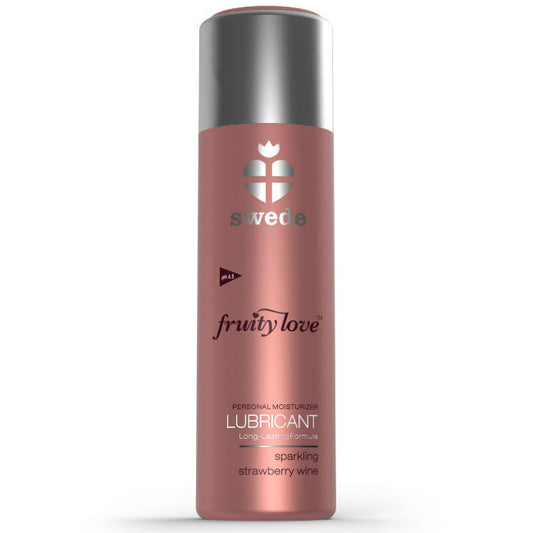 SWEDE - FRUITY LOVE  LUBRIFICANTE VINO SPUMANTE ALLA FRAGOLA 50 ML