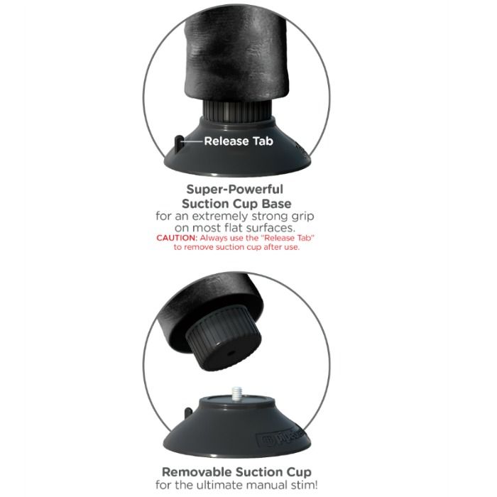 KING COCK - DILDO VIBRANTE CON TESTICOLI 23 CM  NERO