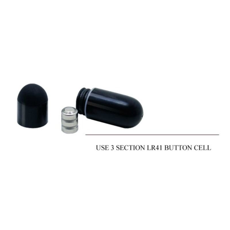 PRETTY LOVE - ANELLO PENE THIMBLE VIBRANTE NERO