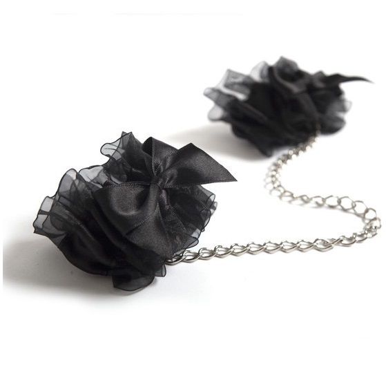 BIJOUX - MANETTE IN ORGANZA INDISCRETS FROU FROU
