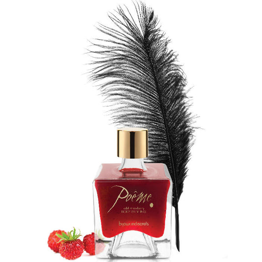 BIJOUX - POEME PITTURA CORPO FRAGOLA DI BOSCO 50 GR 