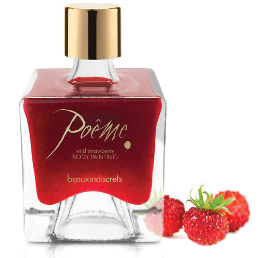BIJOUX - POEME PITTURA CORPO FRAGOLA DI BOSCO 50 GR 