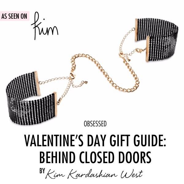 BIJOUX - DÉSIR MÉTALLIQUE MANETTE  IN RETE DI METALLO NERO