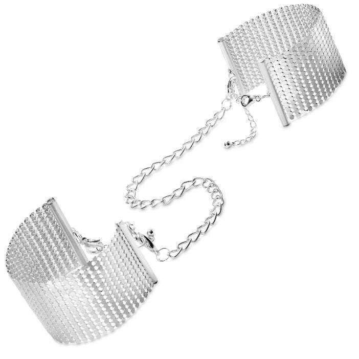 BIJOUX - MANETTE METALLICHE COLOR ARGENTO DÉSIR MÉTALLIQUE