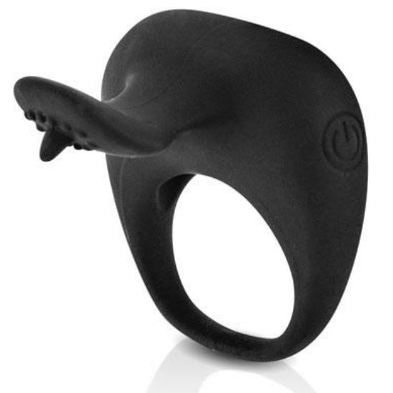 PRETTY LOVE - ANELLO PENE THIMBLE VIBRANTE NERO