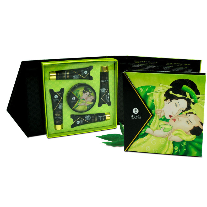 SHUNGA - KIT DI PRODOTTI DA COLLEZIONE GEISHA AL TÈ VERDE