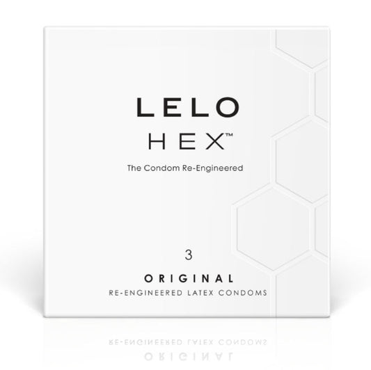 LELO HEX - PRESERVATIVI  CONFEZIONE DA 3 UNITÀ
