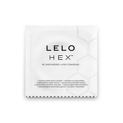 LELO - HEX PRESERVATIVI  CONFEZIONE DA 3 UNITÀ