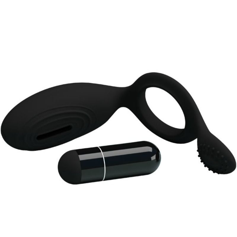PRETTY LOVE - ANELLO PENE ETHEL VIBRANTE CON STIMOLATORE