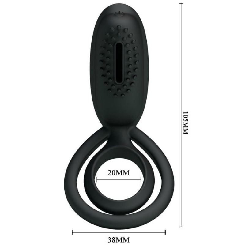 PRETTY LOVE - ANELLO PENE ESTHER VIBRANTE CON STIMOLATORE
