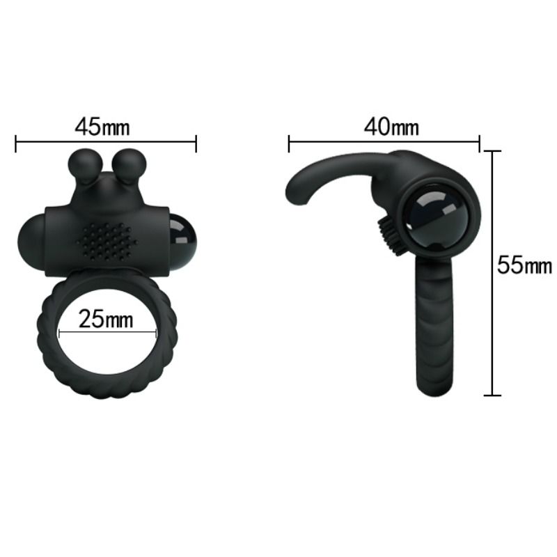 PRETTY LOVE - ANELLO PENE EUDORA VIBRANTE CON STIMOLATORE