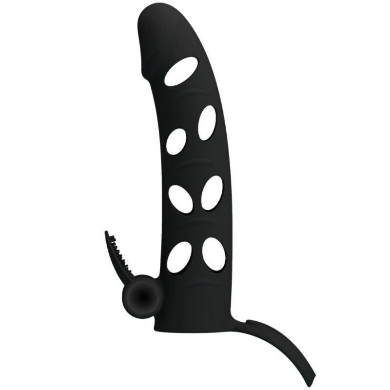 PRETTY LOVE - PROLUNGA PENE VIBRANTE IN SILICONE 15,2 CM