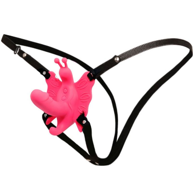 BAILE - ULTRA PASSIONATE  HARNESS CON  FARFALLA VIBRANTE 
E TELECOMANDO 10 MODALITA'