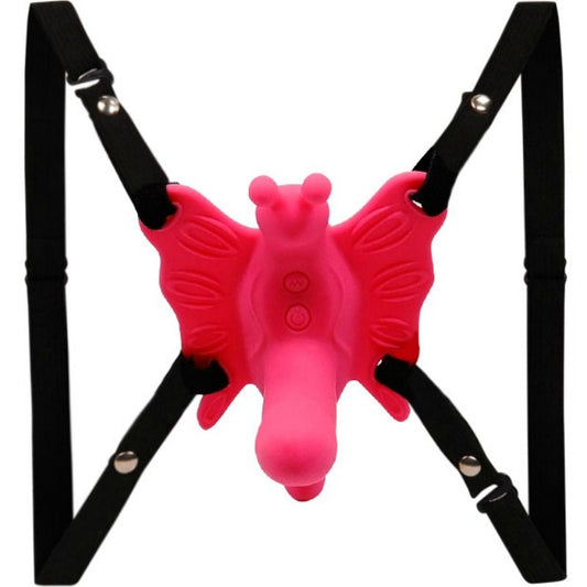 BAILE - ULTRA PASSIONATE HARNESS CON  FARFALLA VIBRANTE  E TELECOMANDO 10 MODALITA'