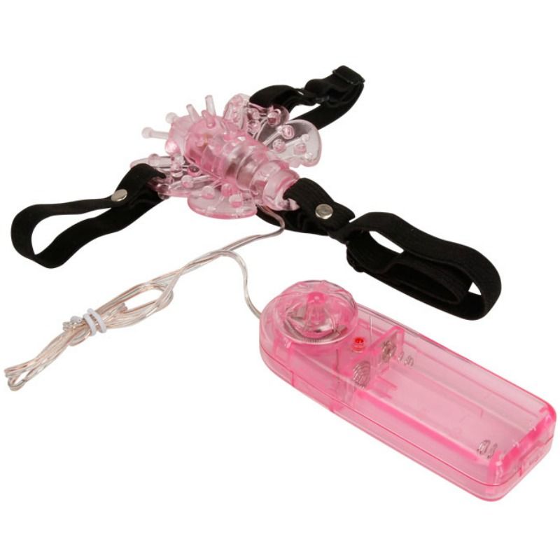 BAILE - HARNESS CON FARFALLA VIBRANTE MULTIVELOCITÀ