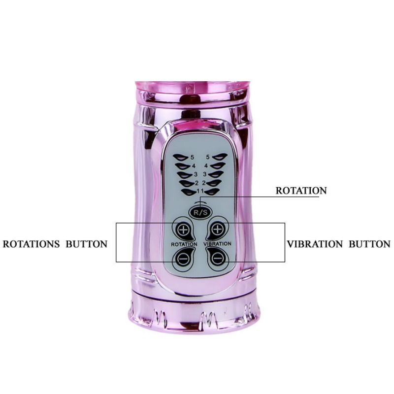 BAILE - THROBBING BUTTERFLY VIBRATORE ROTATORE  E STIMOLATORE