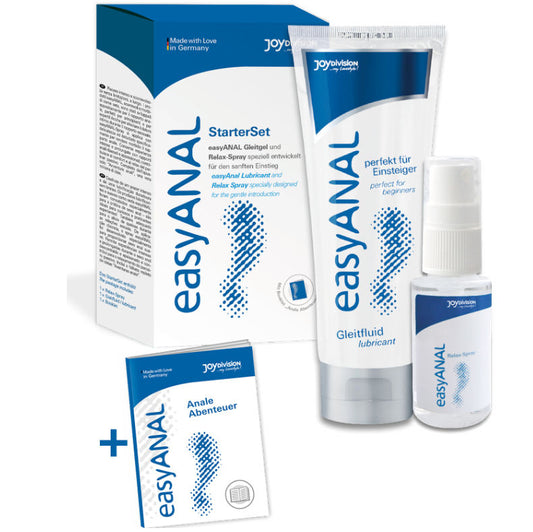 JOYDIVISION EASYANAL - SET DI AVVIO ANALE  LUBRIFICANTE + SPRAY RELAX