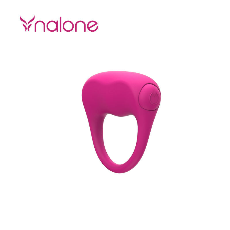 NALONE - PING ANELLO PENE VIBRANTE CON STIMOLATORE CLITORIDE ROSA