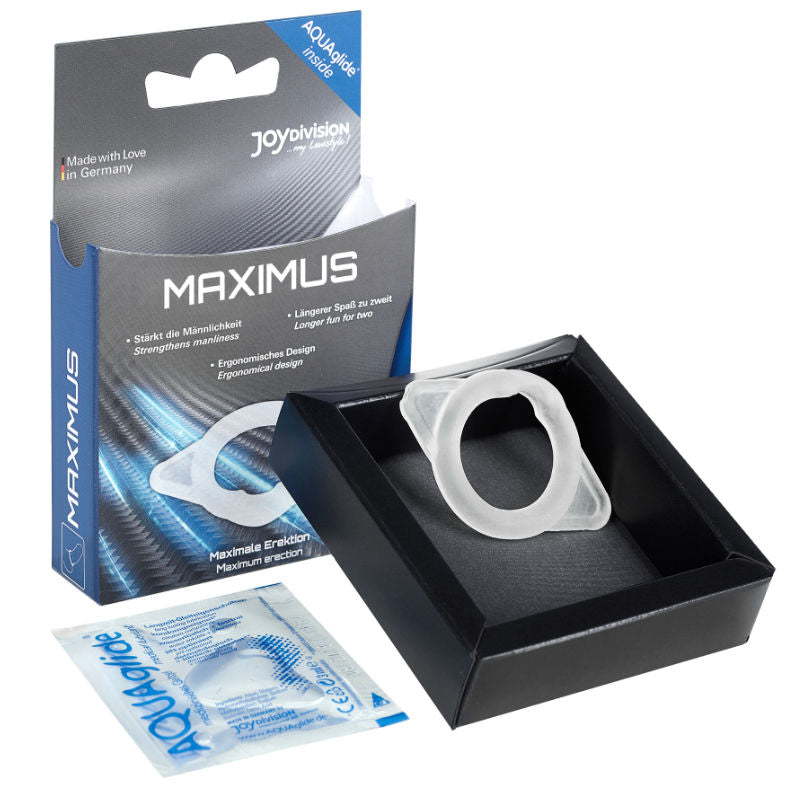 JOYDIVISION - POTENZDUO MAXIMUS ANELLO  MISURA XS BIANCO