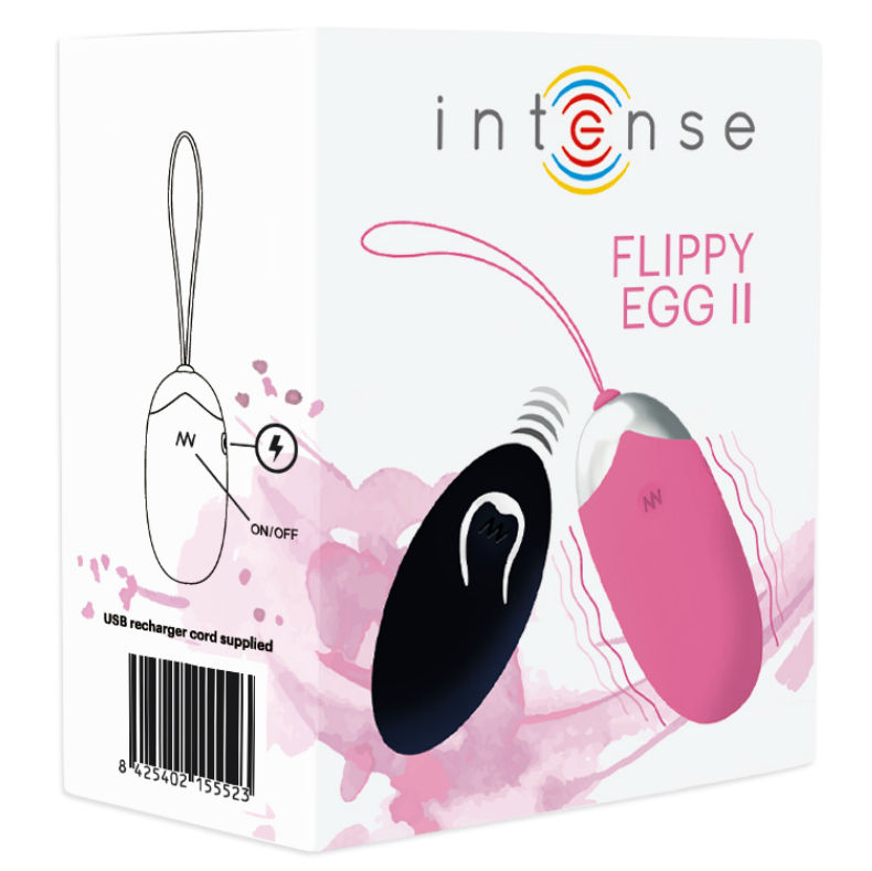 INTENSE - FLIPPY II OVETTO VIBRANTE CON TELECOMANDO ROSA