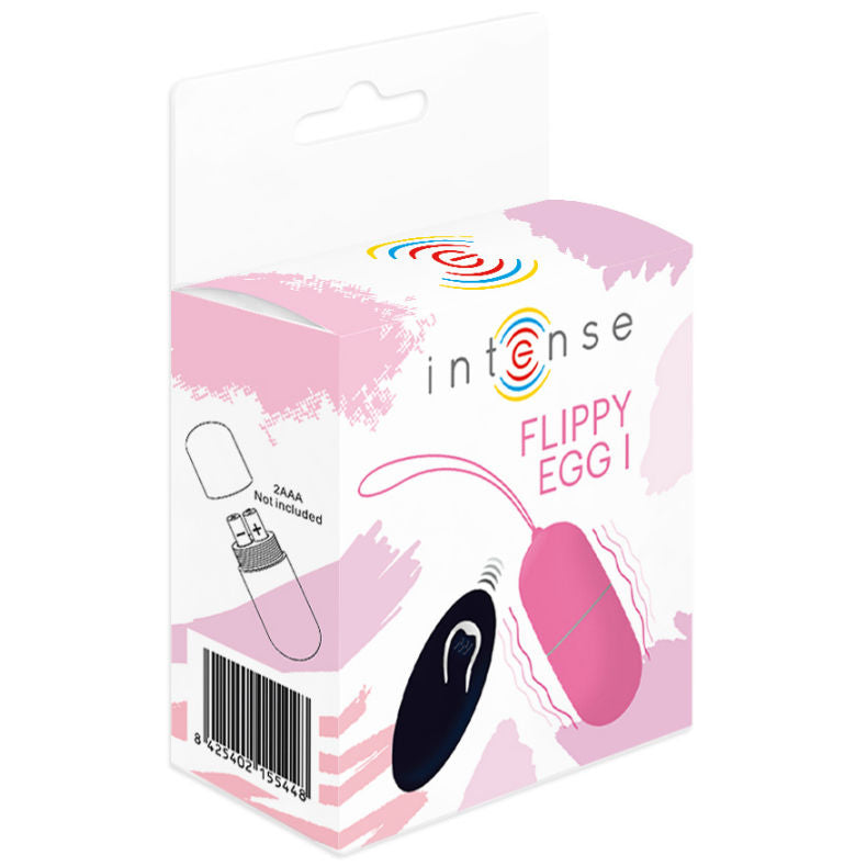 INTENSE - FLIPPY I OVETTO VIBRANTE CON TELECOMANDO ROSA