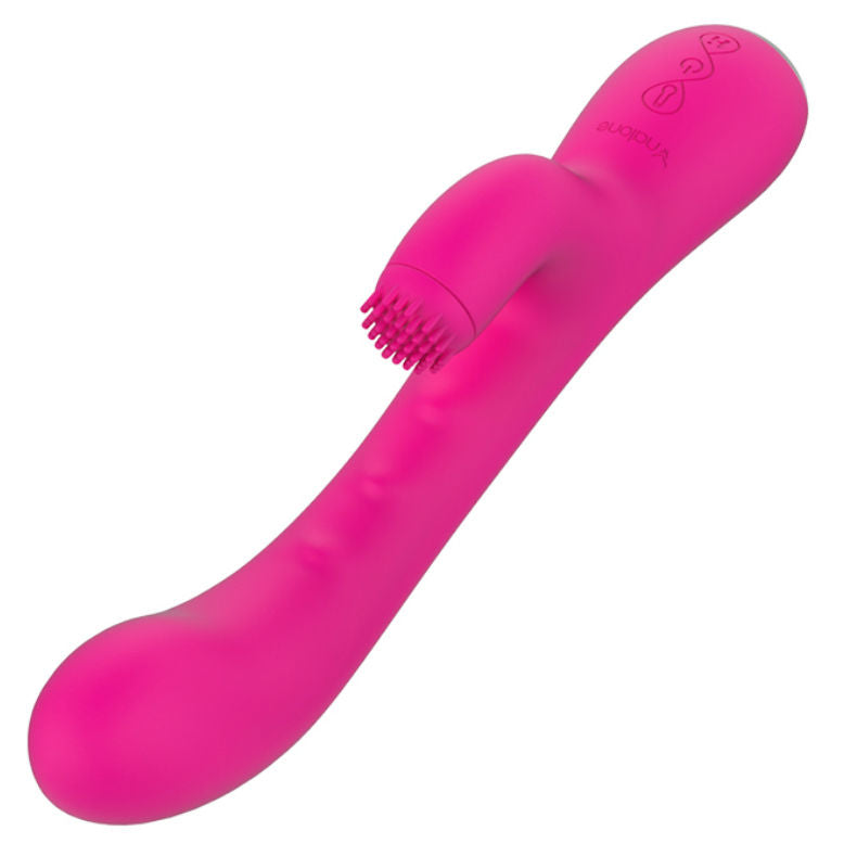 NALONE - IDOL VIBRATORE RISCALDANTE CON ROTAZIONE E STIMOLAZIONE CLITORIDEA 
