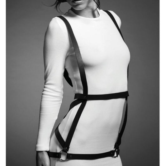 BIJOUX - INDISCRETS MAZE HARNESS DRESS MARRONE