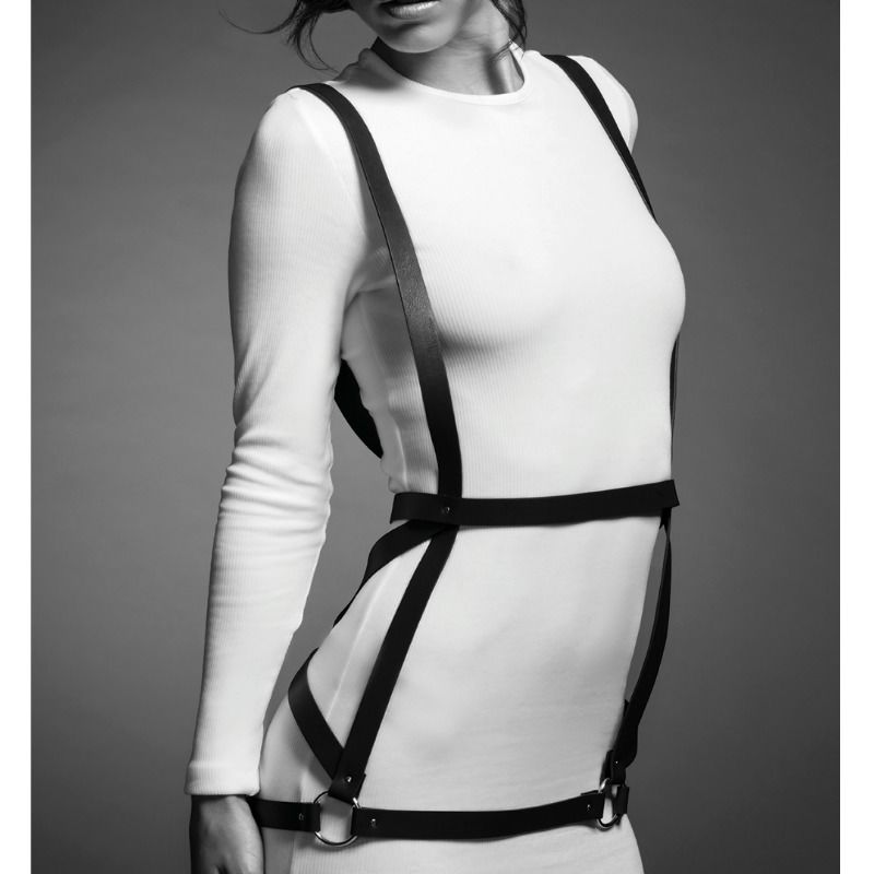 BIJOUX - INDISCRETS MAZE HARNESS DRESS MARRONE