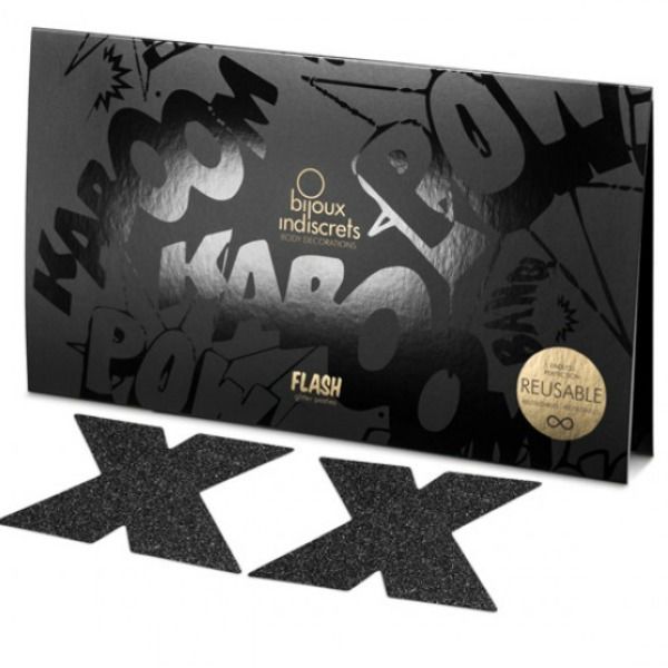 BIJOUX INDISCRETS -  FLASH CROSS  COPRICAPEZZOLI NERI