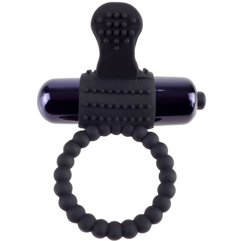 FANTASY C-RINGZ - SUPER RING ANELLO VIBRANTE IN SILICONE NERO