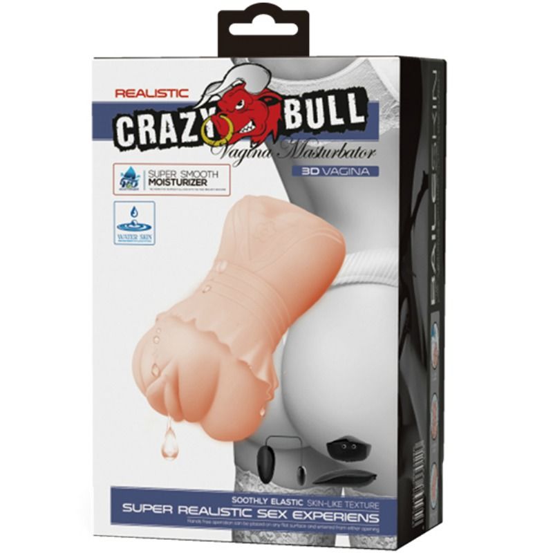 CRAZY BULL - MASTURBATORE CON VAGINA IN WATERSKIN  E BULLET VIBRANTE